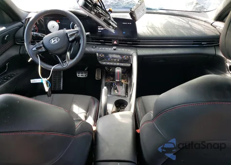 2023 Hyundai Elantra N Line from USA, damaged, VIN KMHLR4AF3PU505087